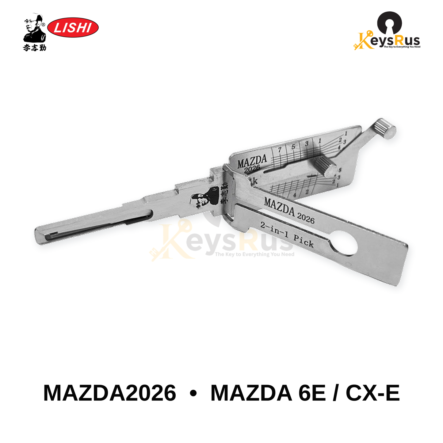 Original Lishi - MAZDA2026 Mazda 6E / CX-E –2-in-1 Pick & Decoder
