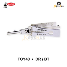 Original Lishi TOY43 Toyota 8-Cut 2-in-1 Pick & Decoder