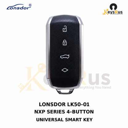 Lonsdor LK50-01 Maserati-style NXP 4-button universal smart key, KeysRUs