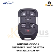 Original Lonsdor CL30-11 Chevrolet GMC 6-button universal smart key product image, Keysrus