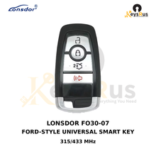 Original Lonsdor FO30-07 Ford-style universal smart key product image, Keysrus