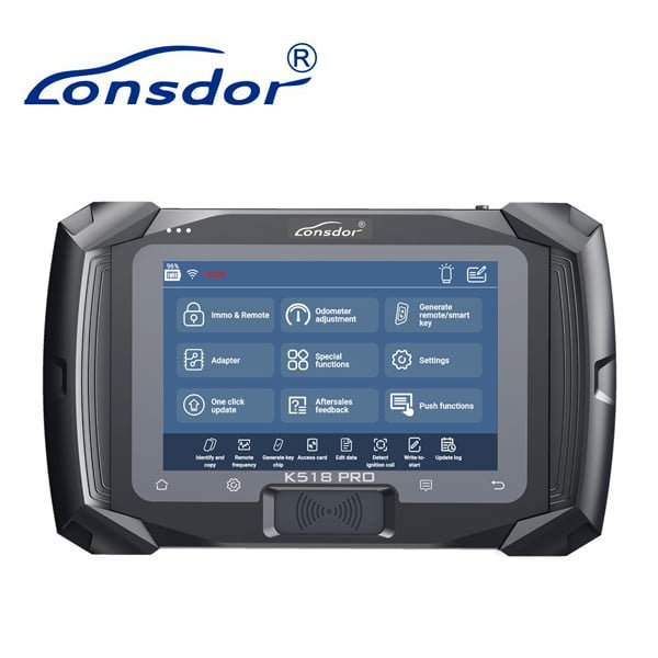 Lonsdor K518 PRO FCV – Free Combination Version | All-In-One Key Programmer | Lifetime Free Updates | 5+5 Car Series Activation