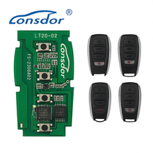 Lonsdor LT20-02 Smart Key PCB Board – 8A + 4D | Subaru 4-Button | Adjustable Frequency | For K518 Pro & KH100+