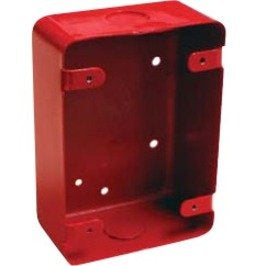 Mircom BB-700 – Series 700 Surface Mount Backbox, Red