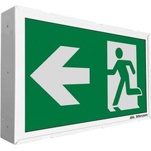 Mircom ELRM-100S – Steel LED Running Man Sign with Battery Backup