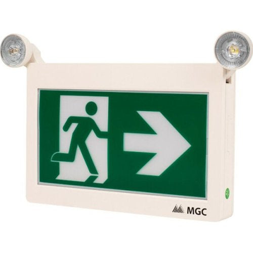 Mircom ELRM-180-2RC – LED Running Man Sign with Adjustable Twin Spot LED Lights, Remote Capable – view 4