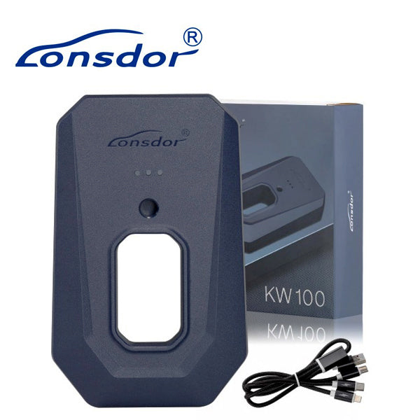 Lonsdor KW100, Bluetooth Smart Key Programmer, For Toyota & Lexus, LT20 Compatible, All-Keys-Lost & Add-Key Support