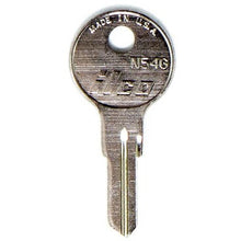 ILCO N54G Key Blanks – 10 Pack | Nickel-Plated Brass | Fits Bestar, Biltrite, Dominion, Camlock, Indiana Furniture Locks