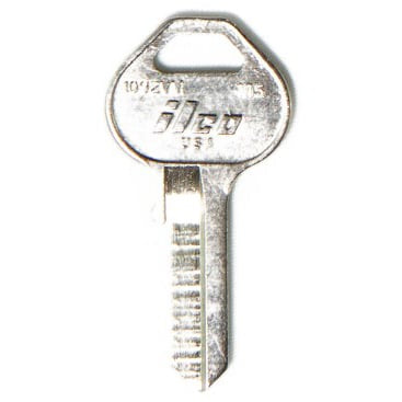 ILCO 1092VM / M5 Key Blanks – 10 Pack | Master Padlock Replacement Key Blanks | Nickel-Plated Brass