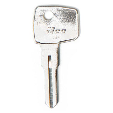 ILCO 1632 Key Blank – Canada Post Mailbox Key – Nickel Plated Brass – 10 Pack