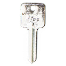 ILCO MR1 Key Blanks – 10 Pack | Fits Metal-Rousseau Mailbox Locks – Nickel-Plated Brass – Made in USA