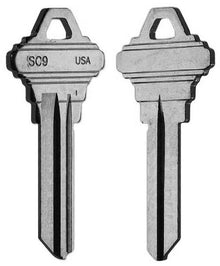 SC9-NP Key Blanks – 10 Pack – Premium 6-Pin Key Blanks for Residential & Commercial Schlage C Keyway Locks
