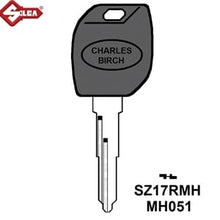 SZ17RMH Suzuki Motorcycle Key Blank