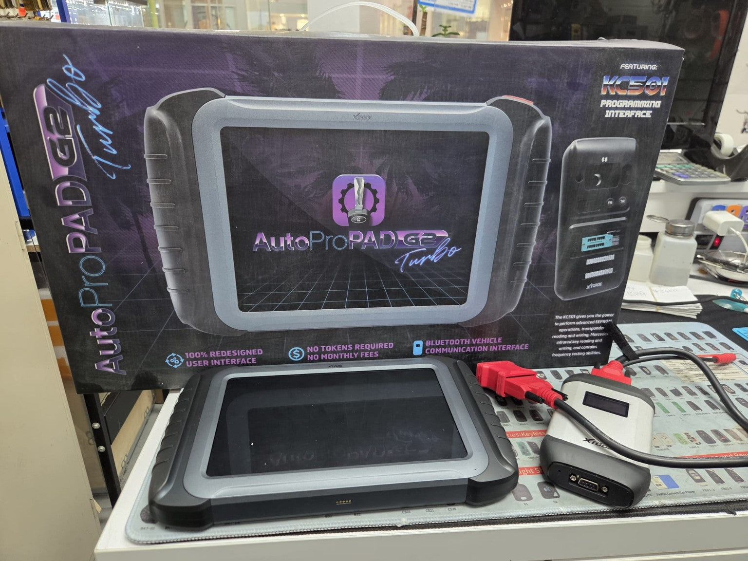 Used AutoProPAD G2 Turbo machine – second actual product photo