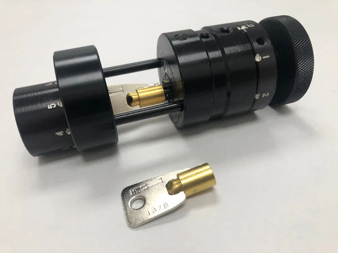 Wenxing T7.5P Tubular Key Cutting Machine — Precision Manual Tubular Key Cutter 7.5mm