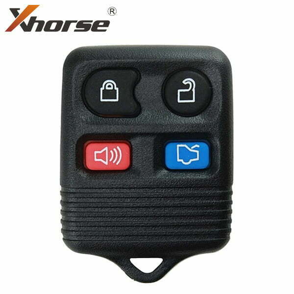 Xhorse XKFO02EN – Ford Style 4-Button Universal Wired Remote for VVDI Key Tool