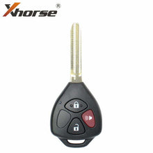 Xhorse XKTO04EN – Toyota Style 3-Button Universal Wired Remote Head Key for VVDI Key Tools