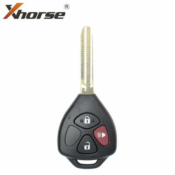 Xhorse XKTO04EN – Toyota Style 3-Button Universal Wired Remote Head Key for VVDI Key Tools
