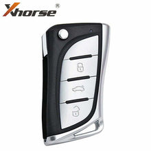 Xhorse VVDI Super Remote – 3-Button Toyota/Lexus Style Flip Key (XT27A66)