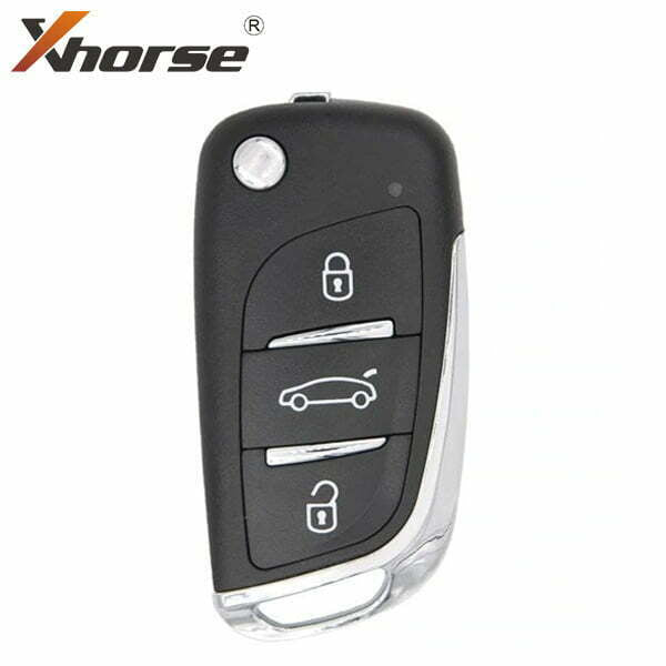 Xhorse XEDS01EN – 3-Button Universal Flip Key with Built-In Super Chip for VVDI Key Tools
