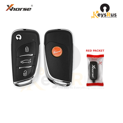 Xhorse XKDS20EN packaging view - red packet - Keysrus second image