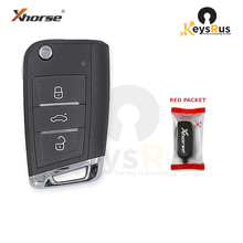 Xhorse XKMQB5EN packaging view - red packet - Keysrus second image