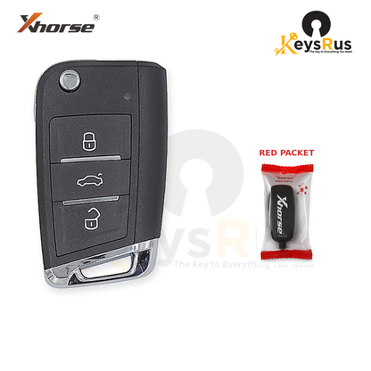 Xhorse XKMQB5EN packaging view - red packet - Keysrus second image