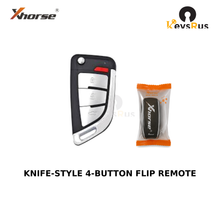 Xhorse XSKFF0EN Knife Style 4-Button Universal Flip Remote Key with Super Chip