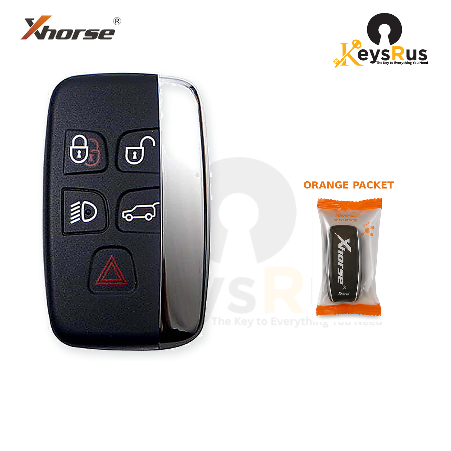 Xhorse XSLR01EN packaging view - orange packet - Keysrus second image