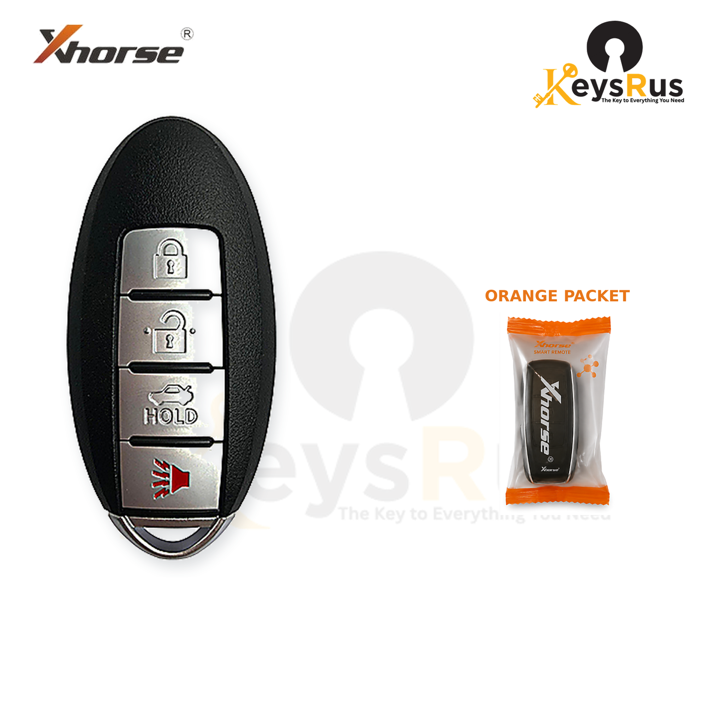 Xhorse XSNIS2EN packaging view - orange packet - Keysrus second image