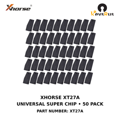 Xhorse Super Chip XT27A, Universal Programmable Transponder Chip 50 Pack