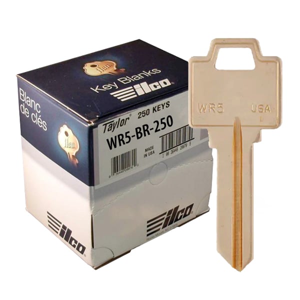 ilco-wr5-n1054wb-weiser-key-blank-brass-250-pack-wr5-br-250pk