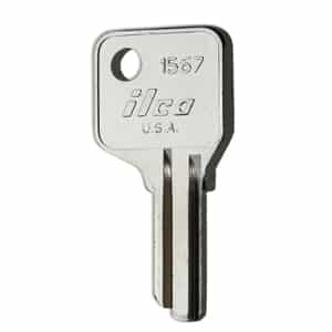 1567 key blank for padlock