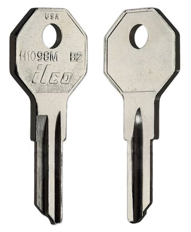 H1098M key blank B2 key