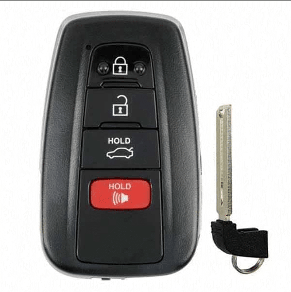 2018-2023 Toyota Camry / 4-Button Smart Key / FCC ID: HYQ14FBC – 0351 / PN: 89904-06220 (Aftermarket)