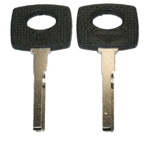 HU64P-SI Mercedes / Dodge Sprinter Plastic Head Key Blank