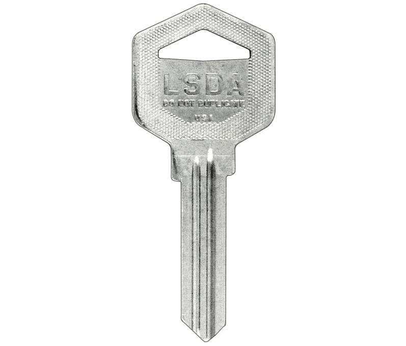 LSDA 15 key blank