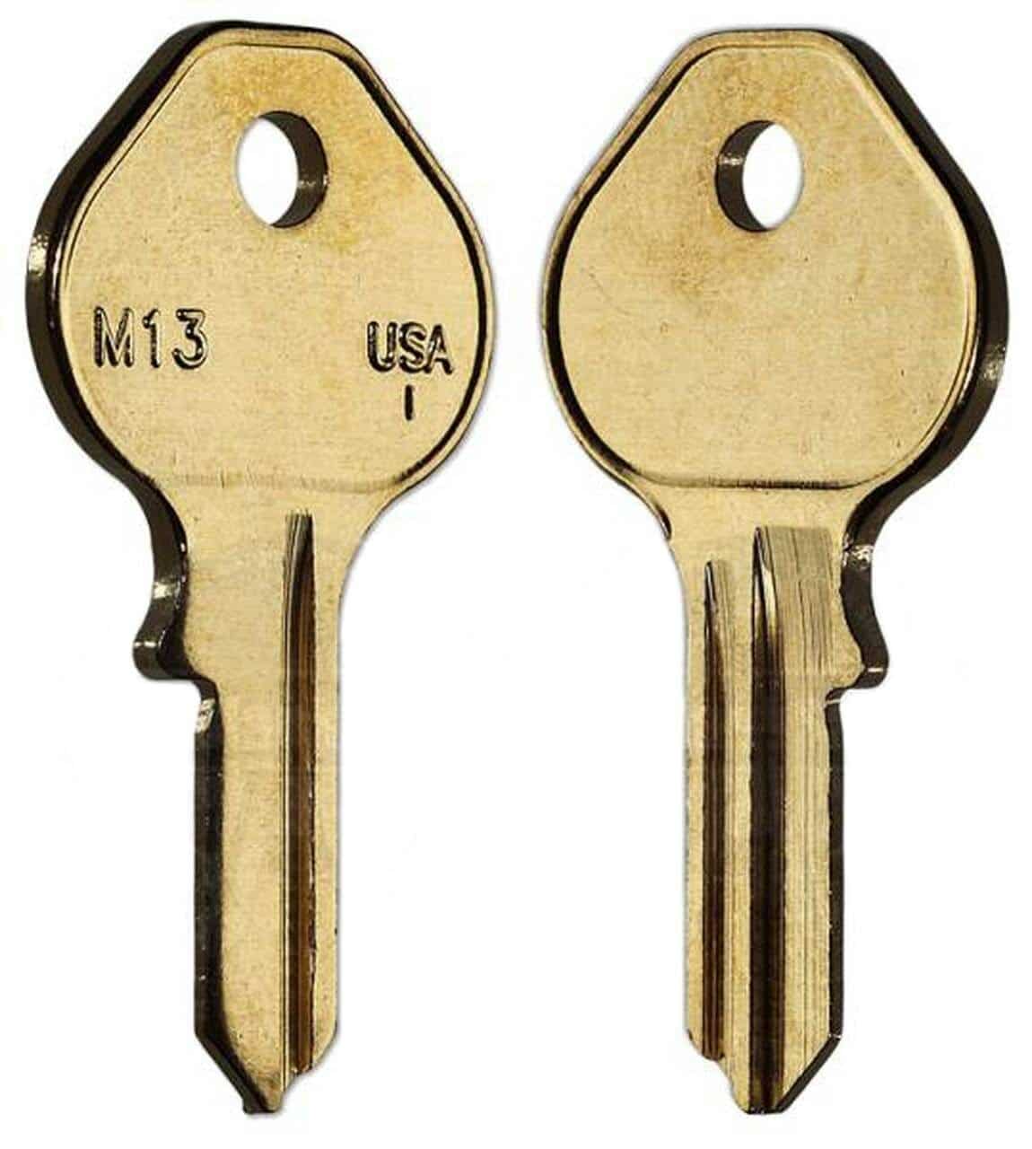 M13-BR Padlock key master