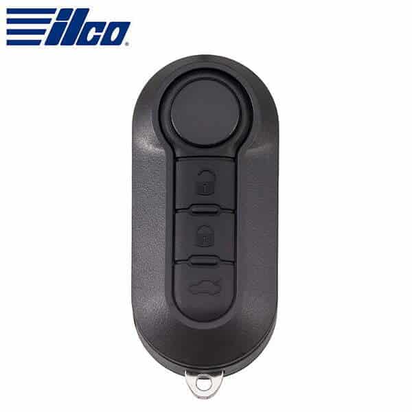 ILCO Look-Alike™ 2012-2017 Fiat 500 / 3-Button Flip Key Remote / FCC ID: LTQF12AM433TX, 2ADFTF12AM433TX