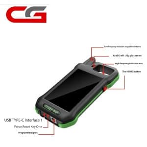 CGDI K2 key identification and signal detection capabilities