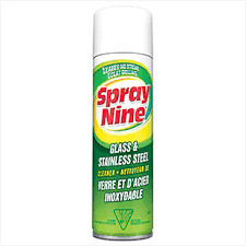 Spray Nine® Glass & Stainless Steel Cleaner - Streak-Free & Fast-Drying (600g Aerosol)